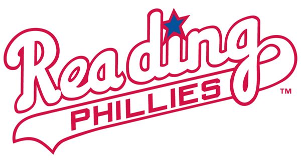 Reading Phillies 1999-2007 Wordmark Logo iron on transfers for T-shirts